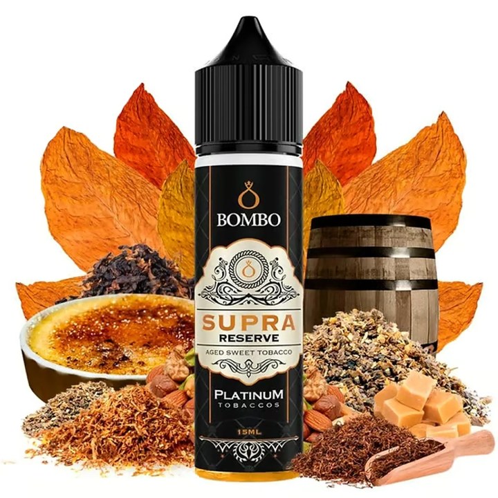 Bombo Supra Reserve Longfill 15/60 ml | The Vape Club