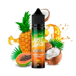 Just Juice Pineapple Papaya Coconut 12/60 ml | TVC