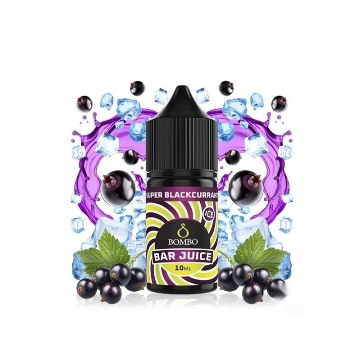 Bombo Bar Juice Super Blackcurrant - Longfill 10/30 ml