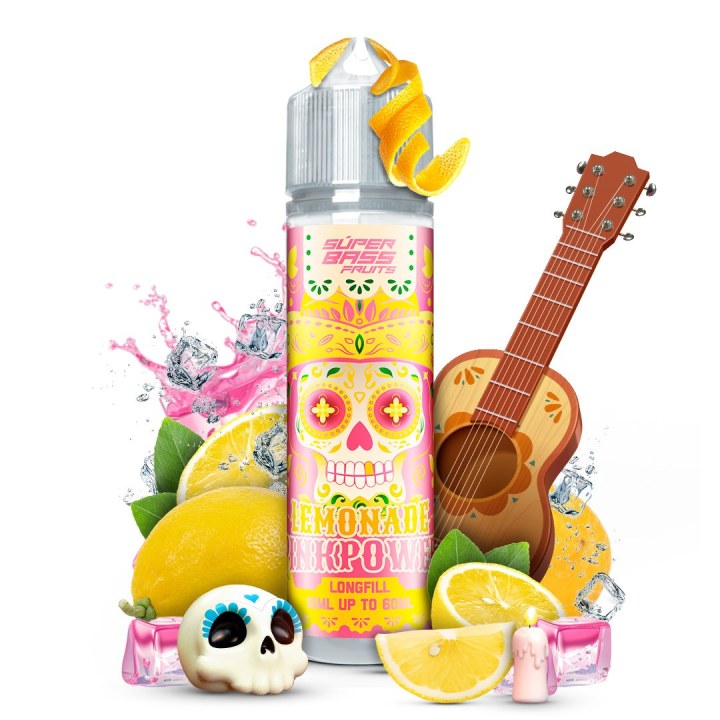 Super Bass Lemonade Pinkpower Longfill 10/60 ml