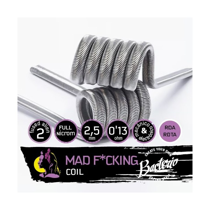 Bacterio Coils Mad F*cking Full Ni80