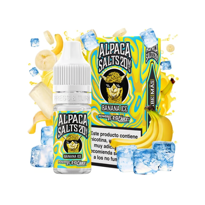 Alpaca Salts Banana Ice 10ml