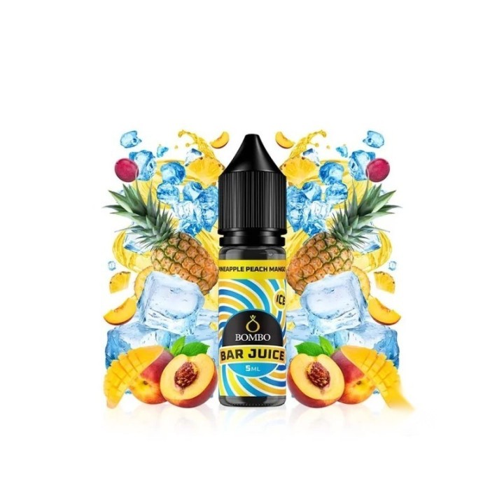 Bombo Bar Juice Pineapple Peach Mango - Mini Longfill 5/15 ml
