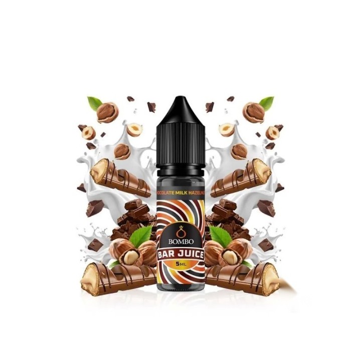 Bombo Bar Juice Chocolate Milk Hazelnut - Mini Longfill 5/15 ml
