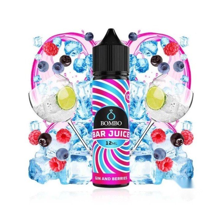 Bombo Bar Juice Gin and Berries - Longfill 12/60 ml