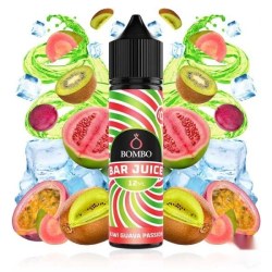 Bombo Bar Juice Kiwi Guava Passion - Longfill 12/60 ml