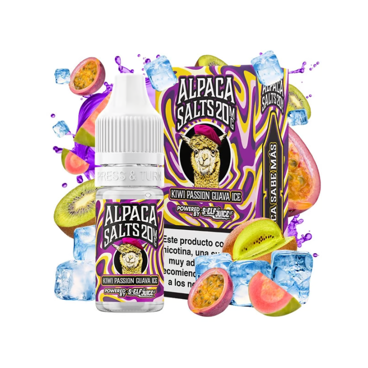 Alpaca Salts Kiwi Passion Guava Ice 10ml