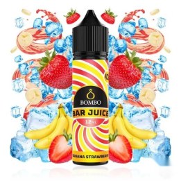 Bombo Bar Juice Banana Strawberry - Longfill 12/60 ml