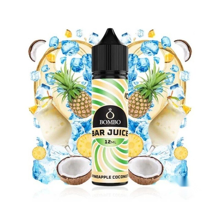 Bombo Bar Juice Pineapple Coconut - Longfill 12/60 ml