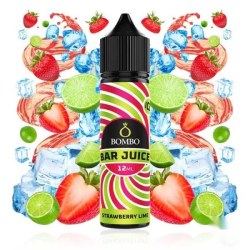 Bombo Bar Juice Strawberry Lime - Longfill 12/60 ml