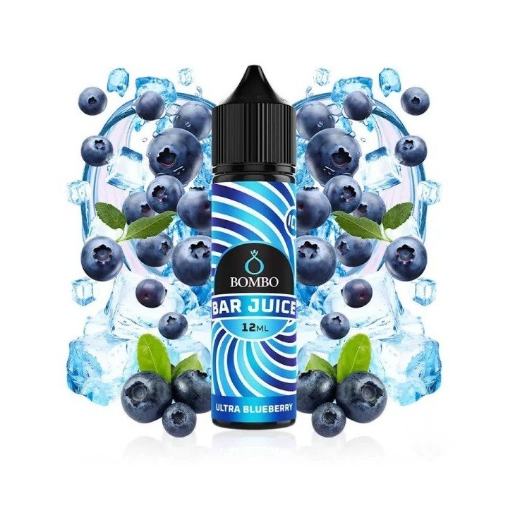 Bombo Bar Juice Ultra Blueberry - Longfill 12/60 ml