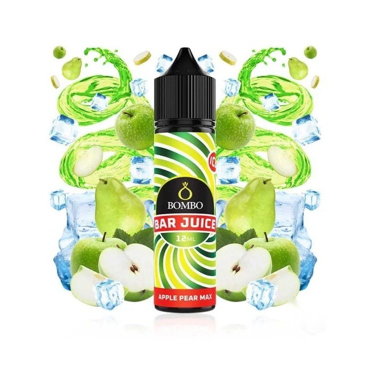 Bombo Bar Juice Apple Pear Max - Longfill 12/60 ml
