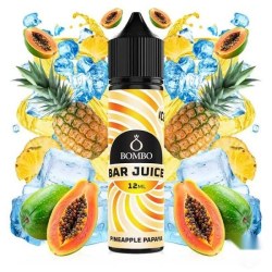 Bombo Bar Juice Pineapple Papaya - Longfill 12/60 ml