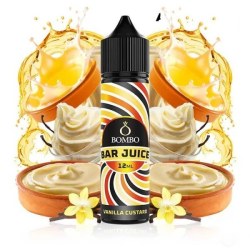 Bombo Bar Juice Vanilla Custard - Longfill 12/60 ml