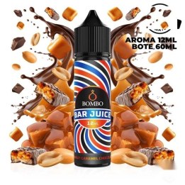 Bombo Bar Juice Peanut Caramel Chocolate - Longfill 12/60 ml