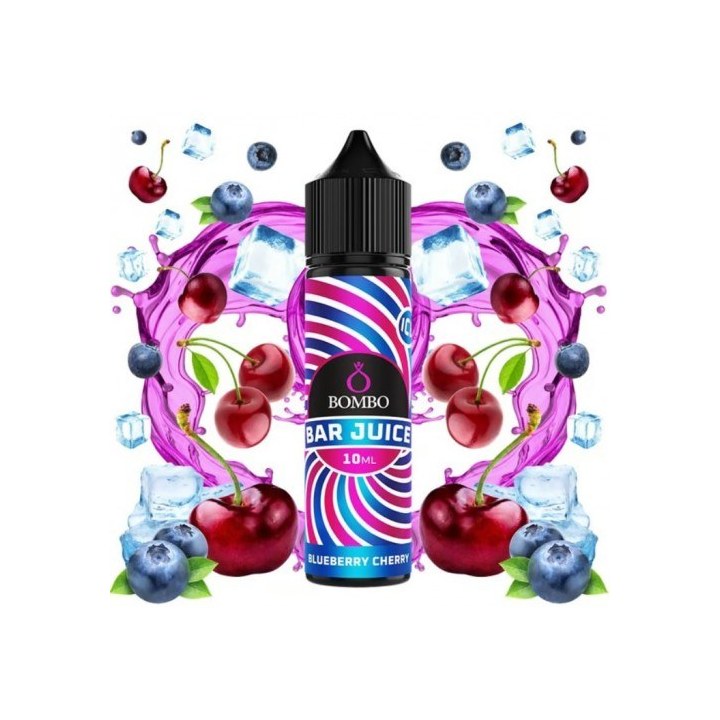 Bombo Bar Juice Blueberry Cherry - Longfill 10/60 ml