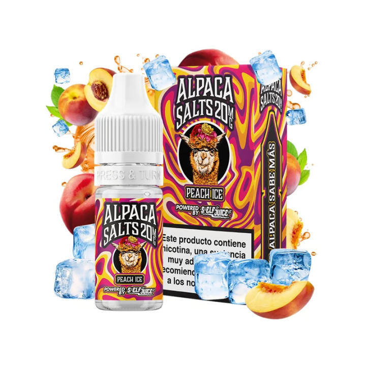 Alpaca Salts Peach Ice 10ml
