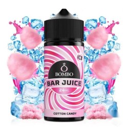 Bombo Bar Juice Cotton Candy - Longfill 24/120 ml