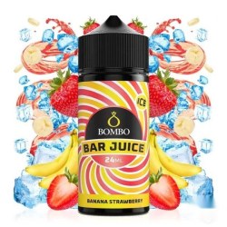 Bombo Bar Juice Banana Strawberry - Longfill 24/120 ml