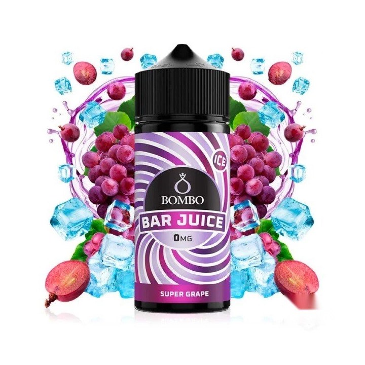 Bombo Bar Juice Super Grape - Longfill 24/120 ml