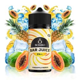 Bombo Bar Juice Pineapple Papaya - Longfill 24/120 ml