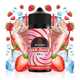 Bombo Bar Juice Strawberry Milkshake - Longfill 24/120 ml