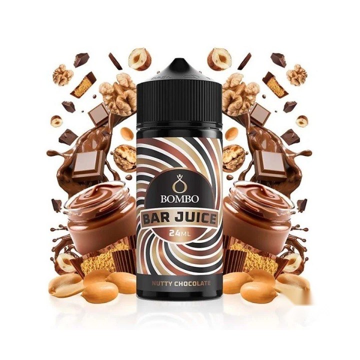 Bombo Bar Juice Nutty Chocolate - Longfill 24/120 ml