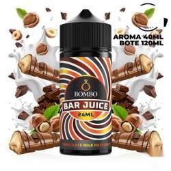 Bombo Bar Juice Chocolate Milk Hazelnut - Longfill 24/120 ml