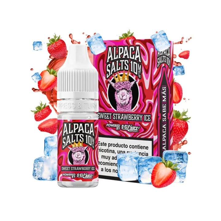 Alpaca Salts Sweet Strawberry Ice 10ml