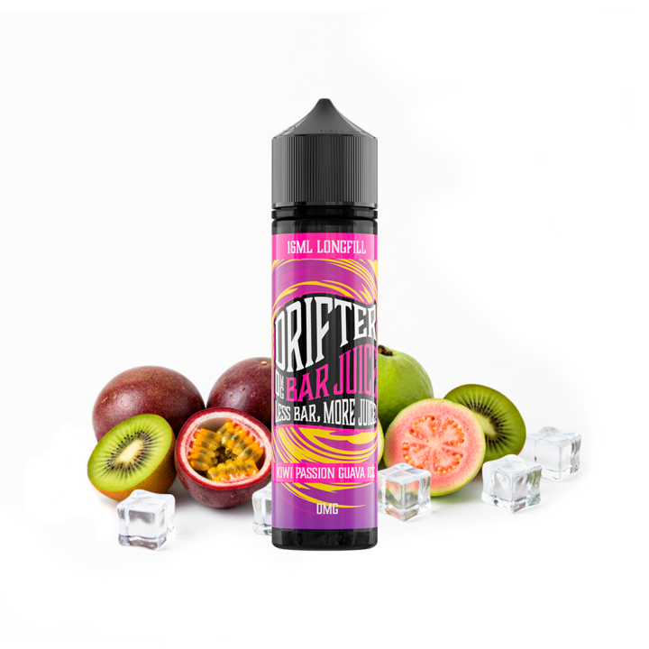 Drifter Bar Kiwi Passion Guava Ice Longfill 16ml/60ml