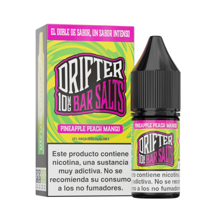 Drifter Bar Salts Pineapple Peach Mango 10ml