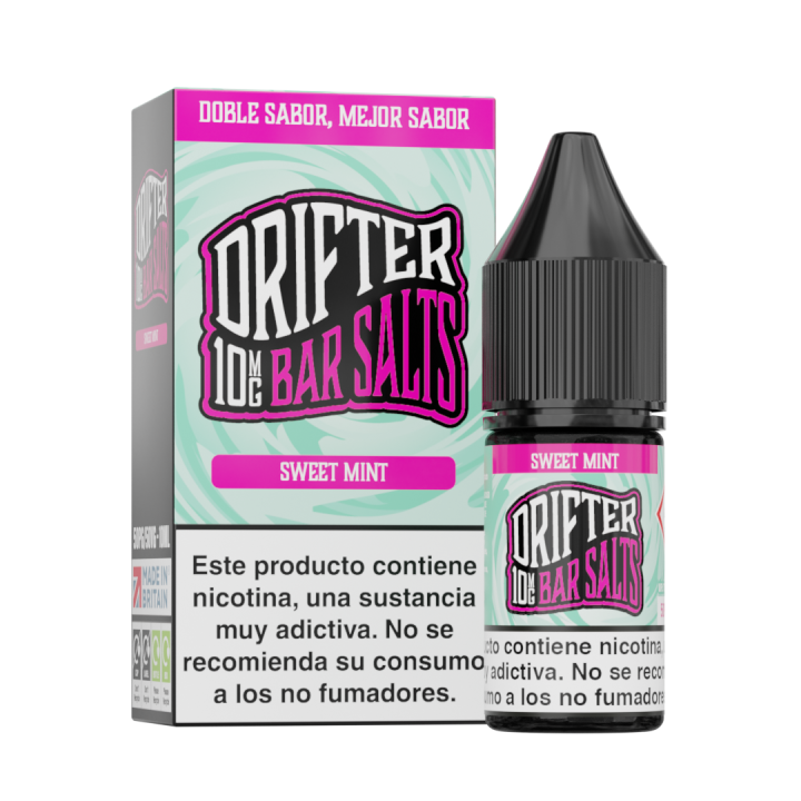Drifter Bar Salts Sweet Mint 10ml