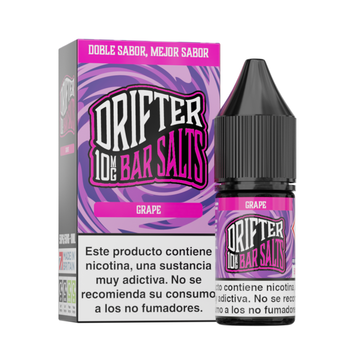 Drifter Bar Salts Grape 10ml