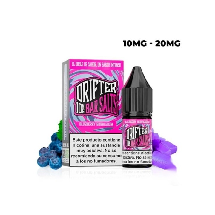 Drifter Bar Salts Blueberry Bubblegum Ice 10ml