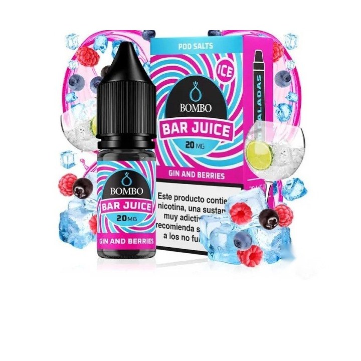 Bombo Bar Juice Gin and Berries - Sales 10 ml