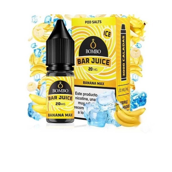 Bombo Bar Juice Banana Max - Sales 10 ml