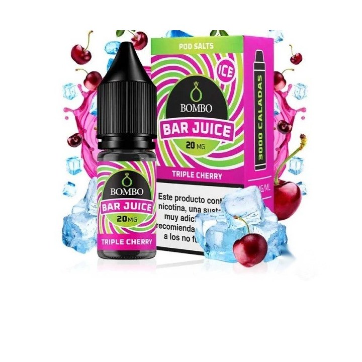 Bombo Bar Juice Triple Cherry - Sales 10 ml