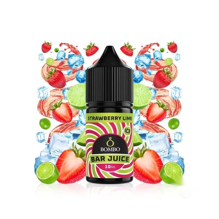 Bombo Bar Juice Strawberry Lime - Longfill 10/30 ml