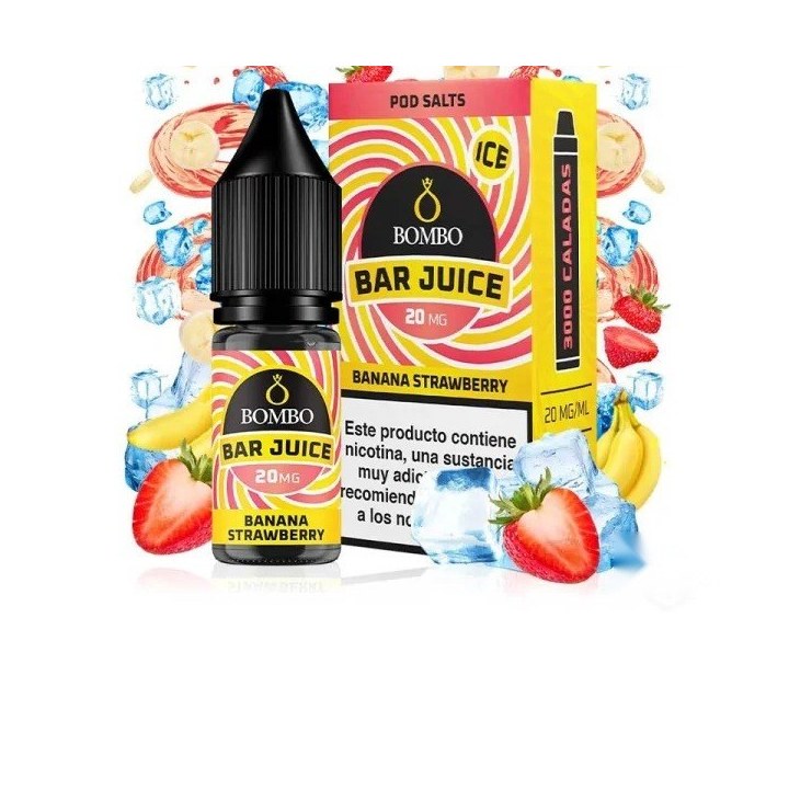 Bombo Bar Juice Banana Strawberry - Sales 10 ml