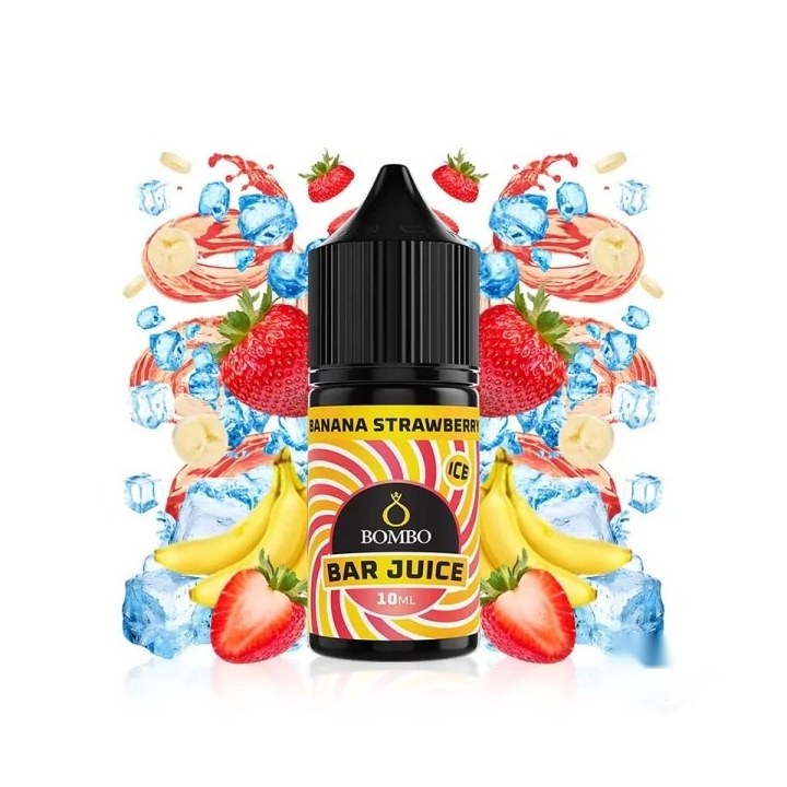 Bombo Bar Juice Banana Strawberry - Longfill 10/30 ml