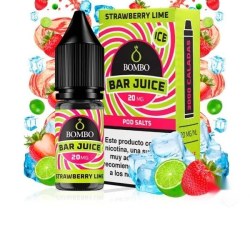 Bombo Bar Juice Strawberry Lime - Sales 10 ml