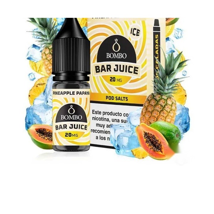 Bombo Bar Juice Pineapple Papaya - Sales 10 ml