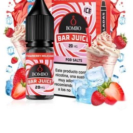 Bombo Bar Juice Strawberry Milkshake - Sales 10 ml