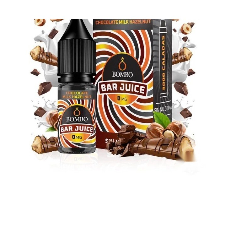 Bombo Bar Juice Chocolate Milk Hazelnut - Sales 10 ml