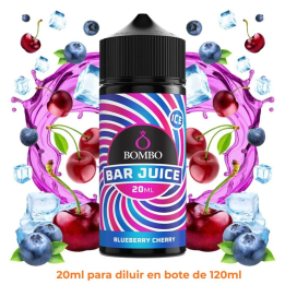 Bombo Bar Juice Blueberry Cherry - Longfill 20/120 ml