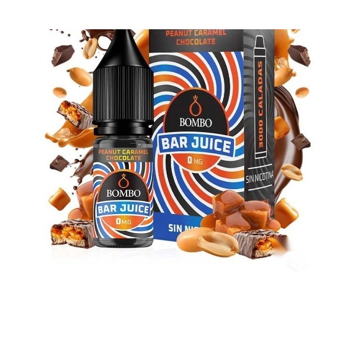 Bombo Bar Juice Peanut Caramel Chocolate - Sales 10 ml