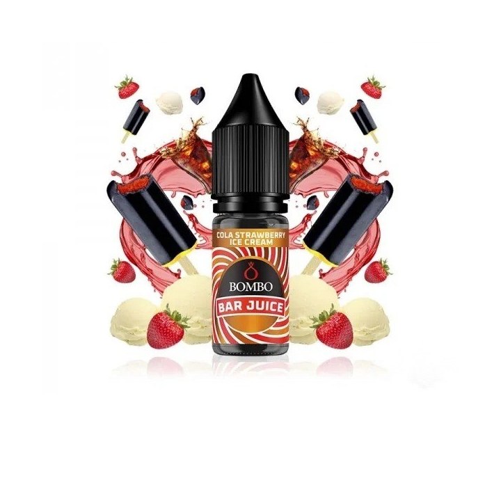 Bombo Bar Juice Cola Strawberry Ice Cream - Sales 10 ml