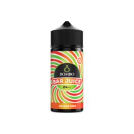 Bombo Bar Juice Orange Soda Ice - Longfill 24/120 ml