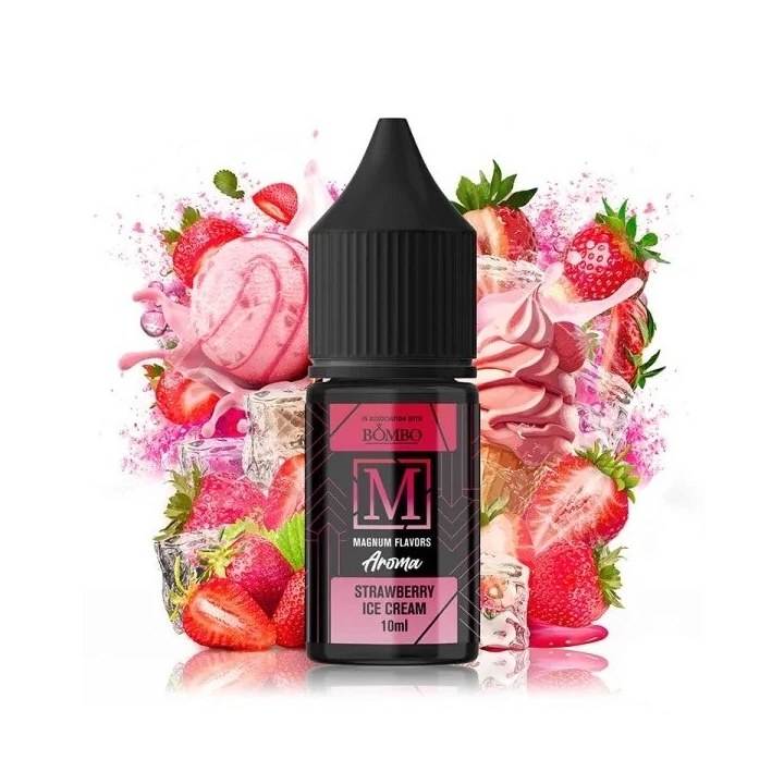 Magnum Vape Strawberry Ice Cream - Longfill 10/30 ml
