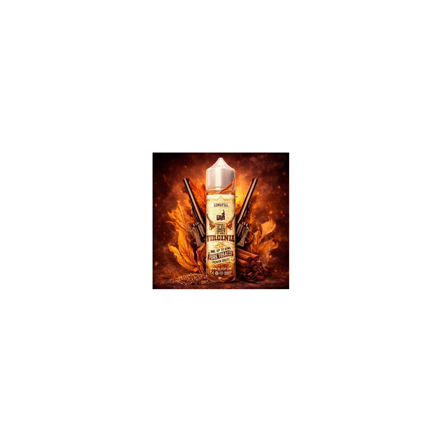Oil4Vap Virginia Tobacco Longfill 8/60 ml